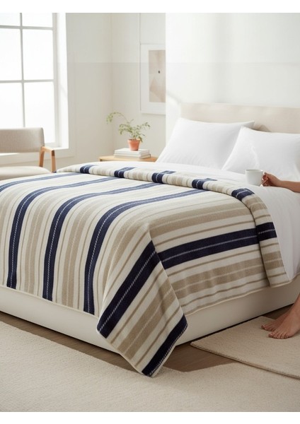 Marine Line Tek Kişilik Battaniye – Yumuşak Dokulu, Sıcak Tutucu, Deniz Temalı Şık Tasarım modelleri