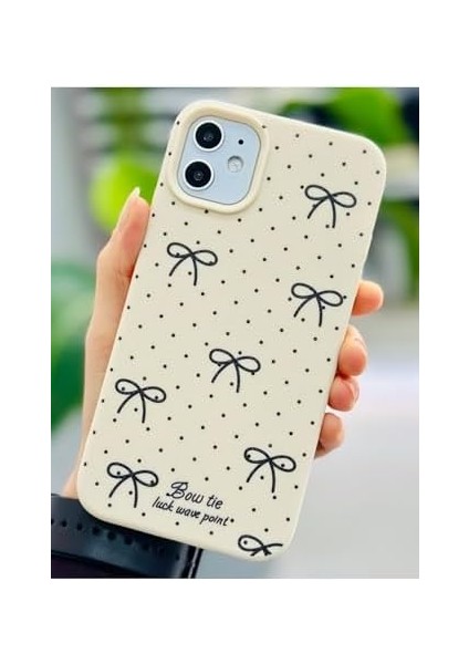 Aksesuar 11 ile Uyumlu Dalgalı Siyah Tasarımlı Baskılı Esnek Silikon Kılıf fiyatları