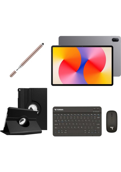Matepad Se 11" Inch 4gb 128GB Gri Tablet+Siyah Klavye Mouse+Siyah Kılıf+Kalem (Türkiye Garantili)