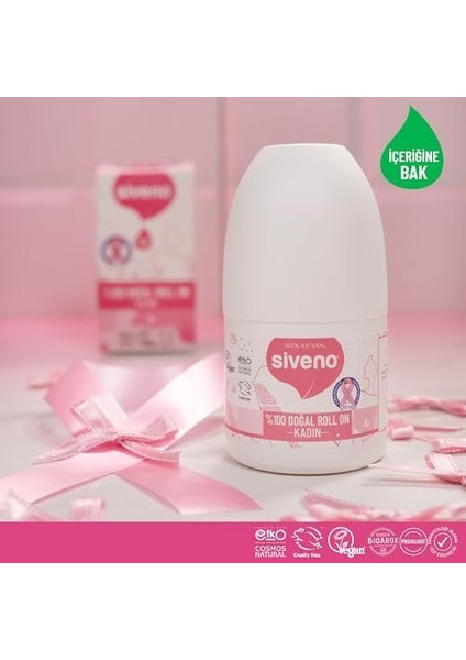 Siveno Doğal 50 ml Kadın Roll-On