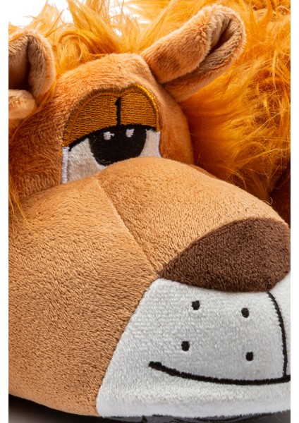 Aslan Erkek Hayvanlı Panduf Bej 41/46 fiyatları