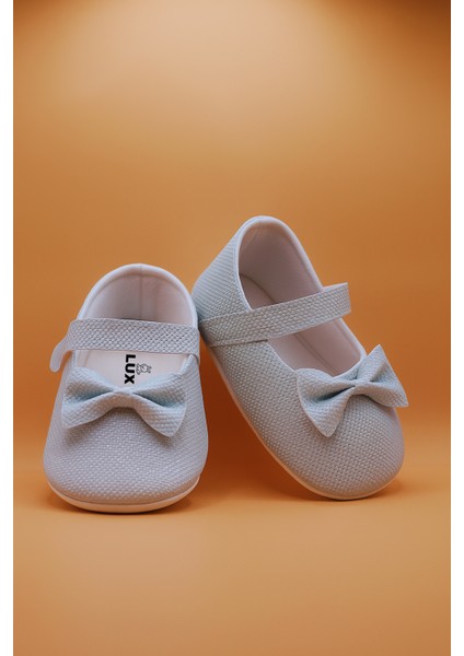 Simli Babet Kız Bebek Ayakkabısı