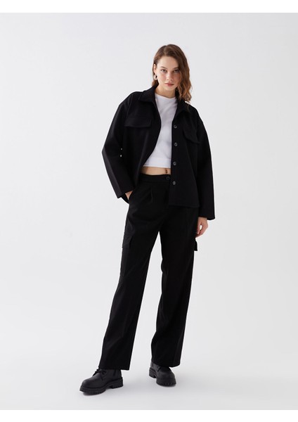 Yeni Sezon Kadın Rahat Kalıp Düz Kargo Pantolon fiyatları