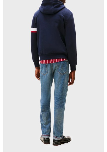 Pamuklu Regular Fit Logolu Kapüşonlu Sweat Erkek Sweat MW0MW40479 Dw5 fırsatları