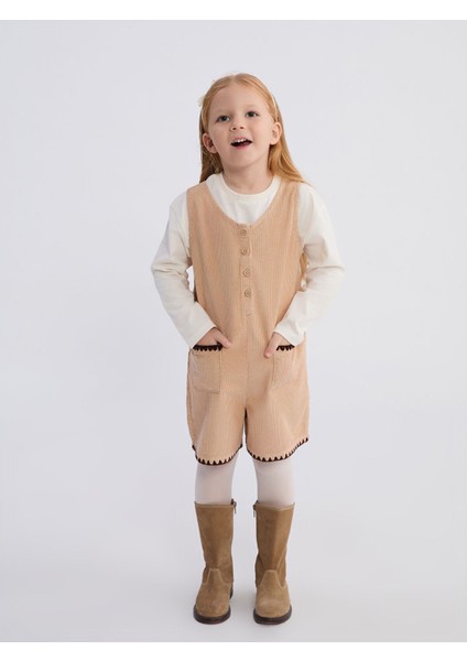 Yeni Sezon Kız Çocuk Kadife Salopet ve Külotlu Çorap fiyatları