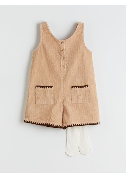 Yeni Sezon Kız Çocuk Kadife Salopet ve Külotlu Çorap modelleri