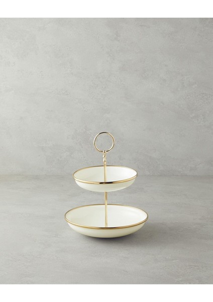 Petite Katlı Servis 14X16 cm Krem