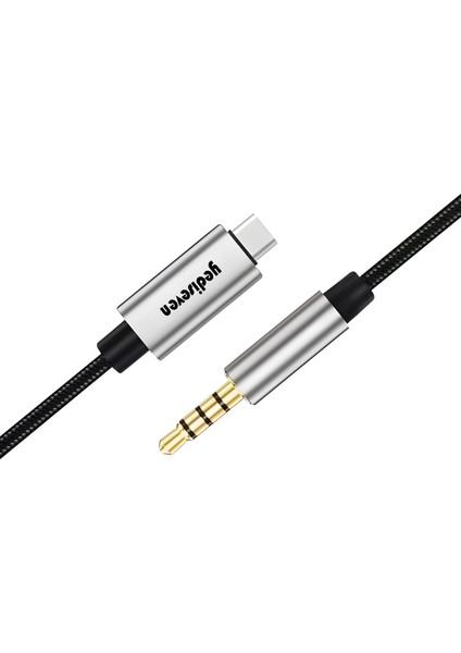 Type C To Aux 3.5mm Jack Audio Ses Kablosu 1 Metre fiyatları