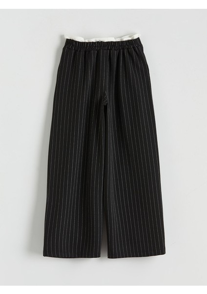 Yeni Sezon Beli Lastikli Pileli Kız Çocuk Pantolon fiyatları
