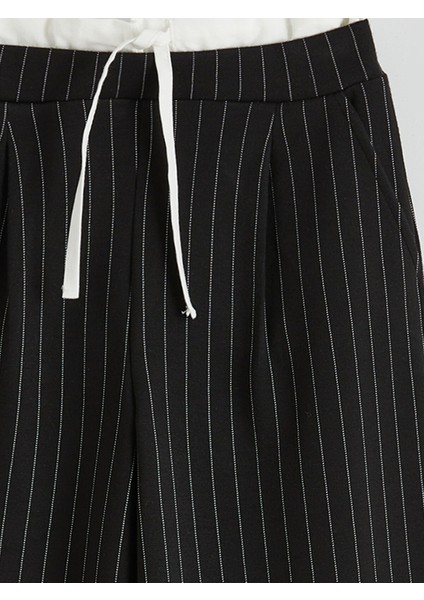 Yeni Sezon Beli Lastikli Pileli Kız Çocuk Pantolon modelleri