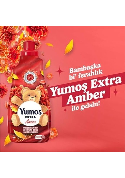 Yumoş Extra Konsantre Çamaşır Yumuşatıcısı Amber 1440 ml modelleri