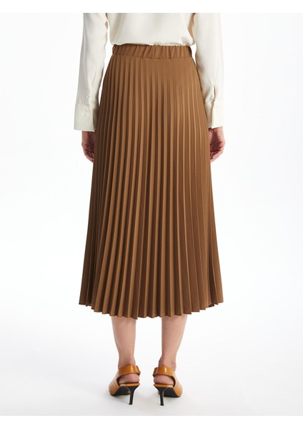 Yeni Sezon Beli Lastikli Kadın Pileli Etek fırsatları