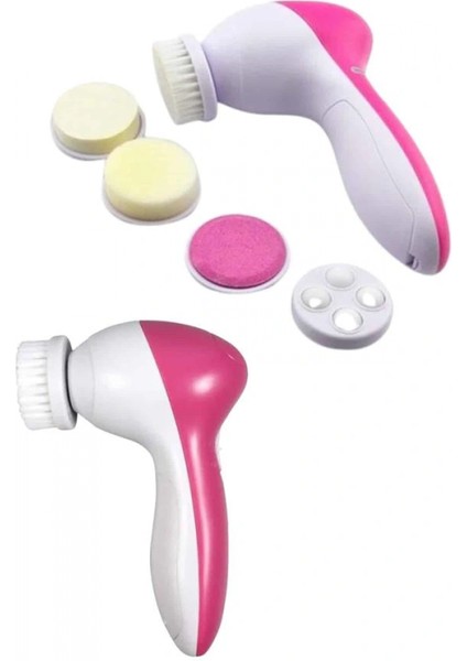 Ieg® 5 Başlıklı Cilt Temizleme Cihazı Ultra Kaliteli Yumuşak Kırşıklık Karşıtı