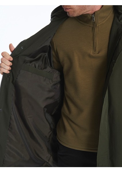 Yeni Sezon Standart Kalıp Kapüşonlu Erkek Mont fırsatları