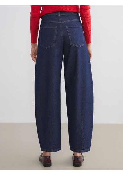 Yeni Sezon Balloon Fit Kadın Jean Pantolon fırsatları