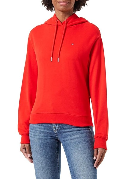 Kadın Kırmızı Sweatshirt