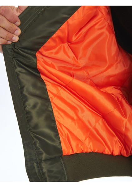 Yeni Sezon Standart Kalıp Kürk Yaka Erkek Mont fırsatları