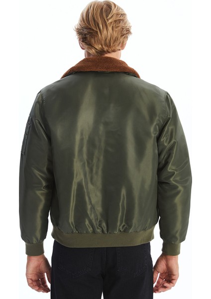 Yeni Sezon Standart Kalıp Kürk Yaka Erkek Mont indirimleri