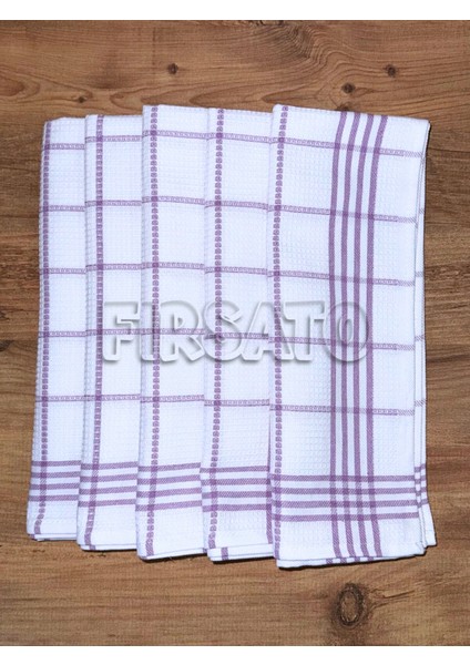 Çizgili Petek Dokulu Mutfak Havlusu| Beslenme Örtüsü | Kurulama Bezi – 50X70CM (5’li Paket) fırsatları