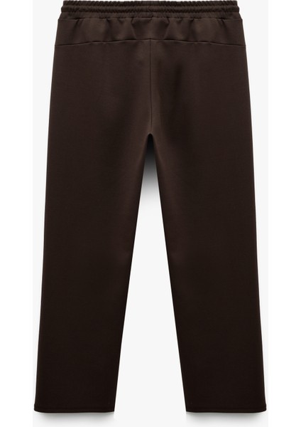 Rahat Kalıp Cepli Pamuklu Beli Bağcıklı Spor Eşofman Altı fiyatları