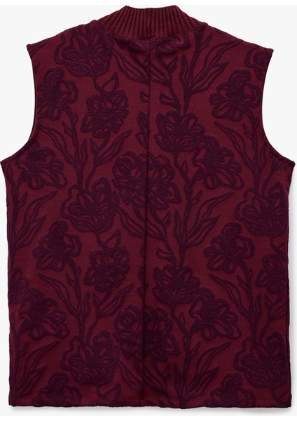 Balıkçı Yaka Kolsuz Floral Desenli Bluz fiyatları