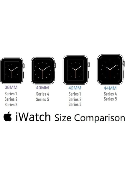 Apple Watch Uyumlu Deri Kordon 42-44-45MM Rst1 Siyah modelleri