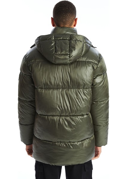 Yeni Sezon Rahat Kalıp Kapüşonlu Erkek Şişme Mont indirimleri