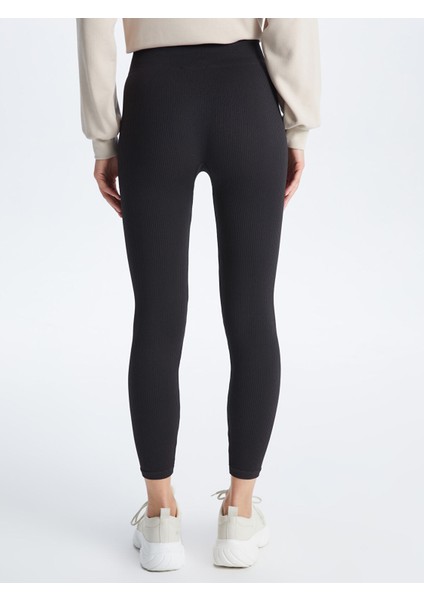 Yeni Sezon Beli Lastikli Düz Seamless Kadın Tayt fırsatları