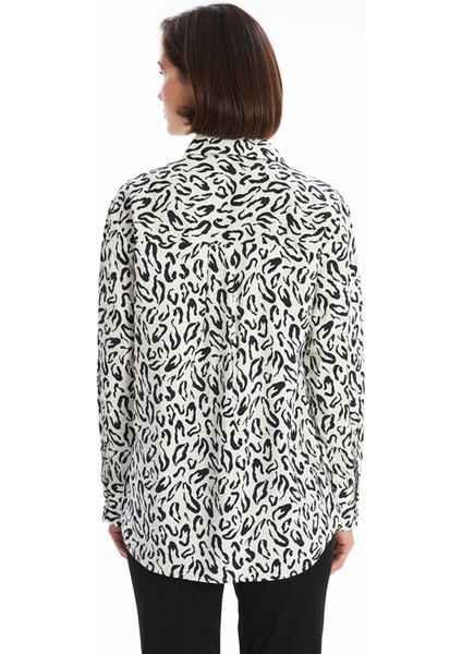 Yeni Sezon Desenli Uzun Kollu Kadın Gömlek fırsatları