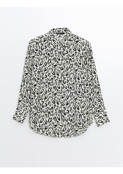 Yeni Sezon Desenli Uzun Kollu Kadın Gömlek indirimleri