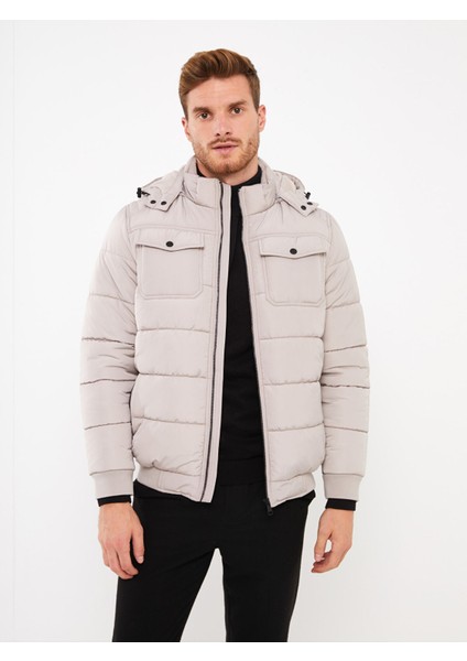 Yeni Sezon Standart Kalıp Kapüşonlu Erkek Şişme Mont fiyatları