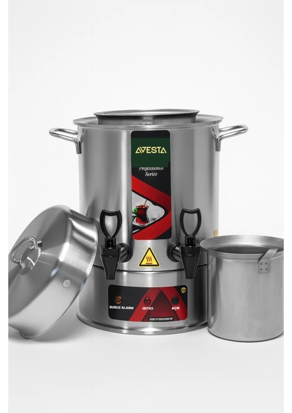 60 Bardak Sultan Çay Otomatı Semaver Inoks modelleri