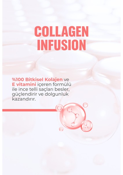 Collagen Infusion - Ince Telli Saçlar Için Hacim Veren Kolajen Saç Maskesi 1kg fiyatları