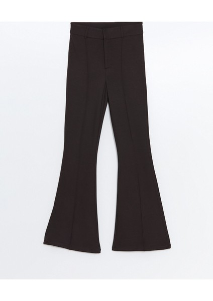 Yeni Sezon Beli Lastikli Ispanyol Paça Kadın Tayt Pantolon indirimleri