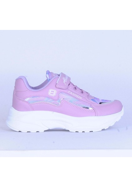 Moda Ayakkabı 5020 Lila-Beyaz Kız Çocuk Spor Ayakkabı fiyatları