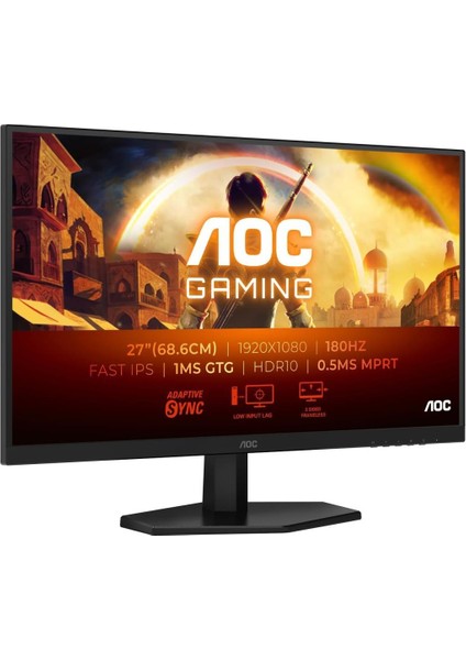 Agon 27G42E 27" 1 Ms Full Hd IPS 180 Hz Oyuncu Monitörü Teşhir