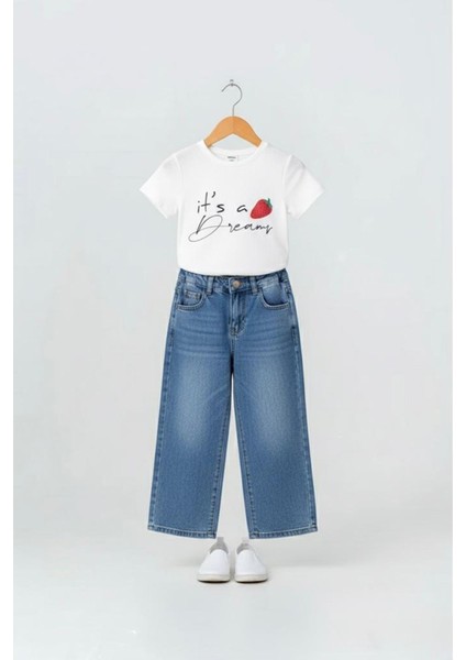 Çilek Triko Işleme Detaylı Hırkalı Kız Çocuk 3 lü takım - Fuşya fiyatları