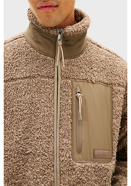 Regular Fit Dik Yaka Polar Femuarlı Ceket Erkek Ceket MW0MW40420 Afe fiyatları