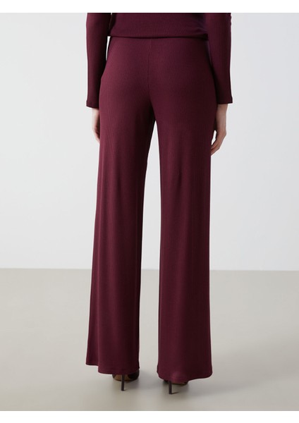 Yeni Sezon Beli Lastikli Dokulu Kadın Pantolon fırsatları