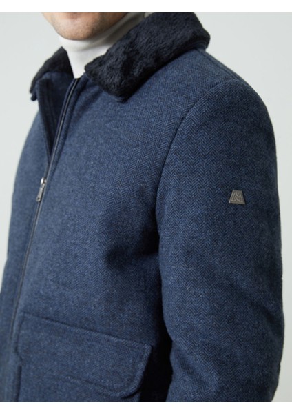 Yeni Sezon Standart Kalıp Gömlek Yaka Erkek Kaşe Mont modelleri