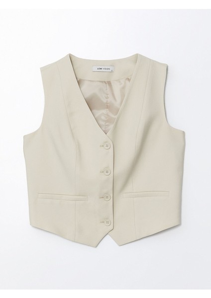 Yeni Sezon V Yaka Kadın Klasik Yelek indirimleri