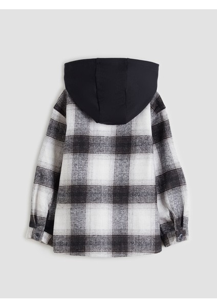 Yeni Sezon Çıkarılabilir Kapüşonlu Ekose Erkek Çocuk Gömlek fiyatları