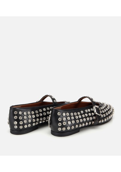 01AYH317280A100 KADIN Siyah Taşlı Babet fırsatları