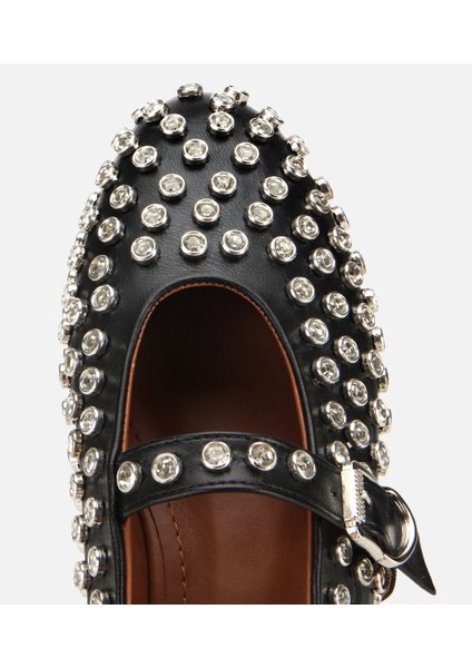 01AYH317280A100 KADIN Siyah Taşlı Babet indirimleri