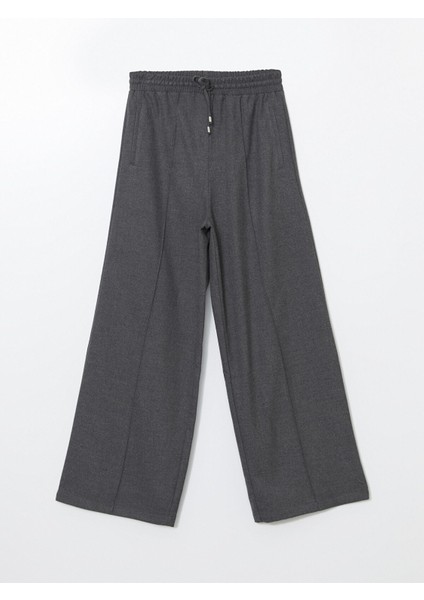 Yeni Sezon Beli Lastikli Geniş Paça Kadın Pantolon indirimleri