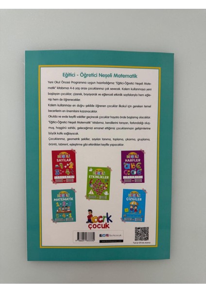 Neşeli Matematik Eğitici Öğretici Defter fiyatları