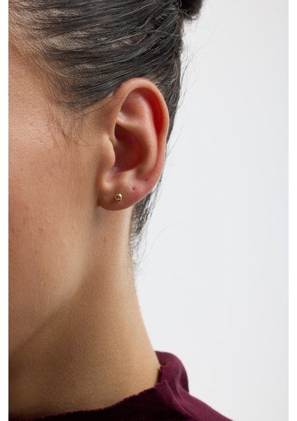 14 Ayar Altın Küre Tragus Piercing