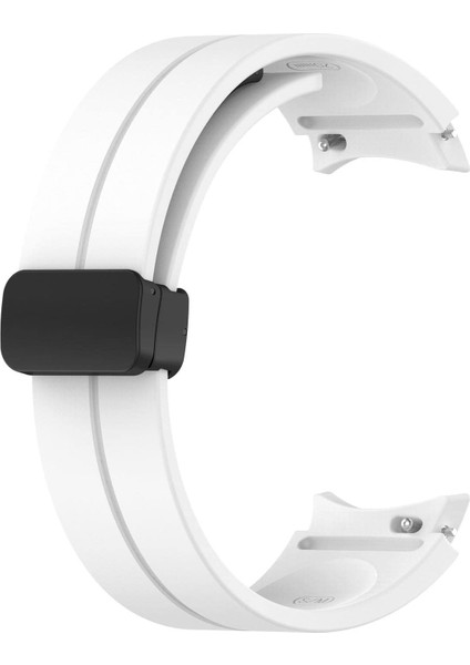 6 44MM Için Kordon Ribbon Beyaz