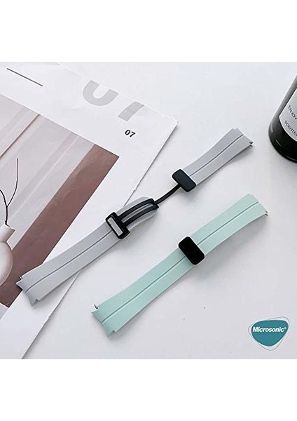 6 44MM Için Kordon Ribbon Beyaz modelleri