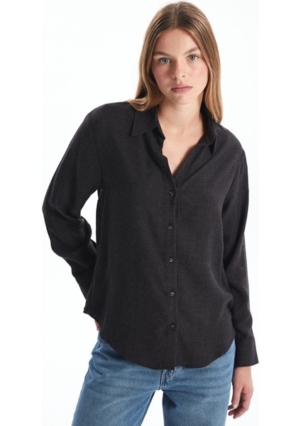 Yeni Sezon Loose Fit Kadın Gömlek